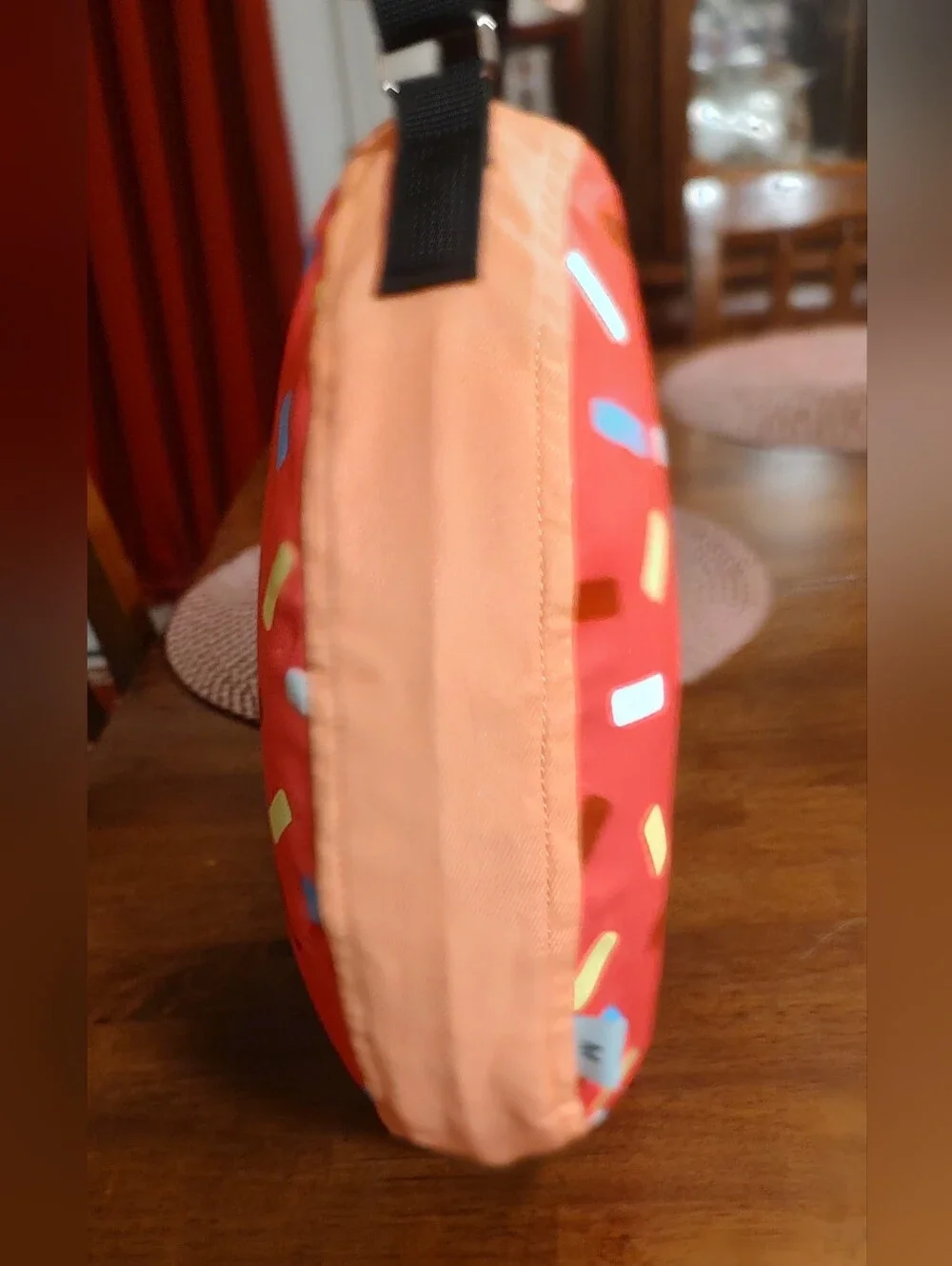 Kids Travel Neck Pillow - Donut Sprinkle Design
